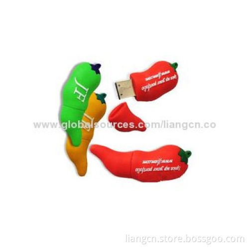 Cayenne pepper USB flash drive, full capacity, from factory